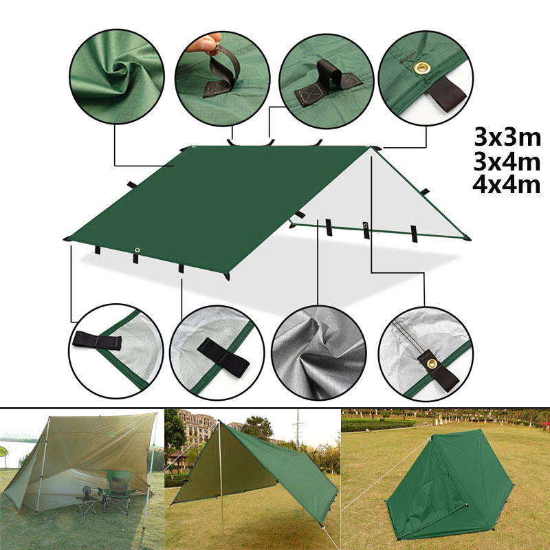 Emergency Mylar Tent - 4x4 متر 4x3 متر 3x3 متر