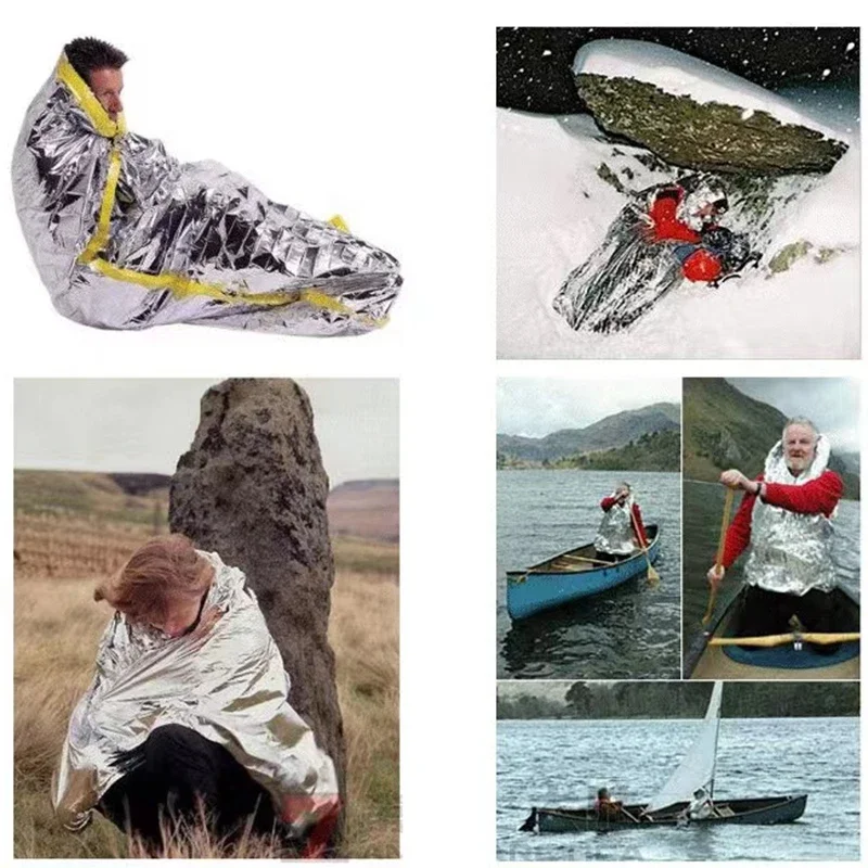 Survival Blanket Reflective - بطانية حرارية عاكسة للطوارئ مايرا 160*210