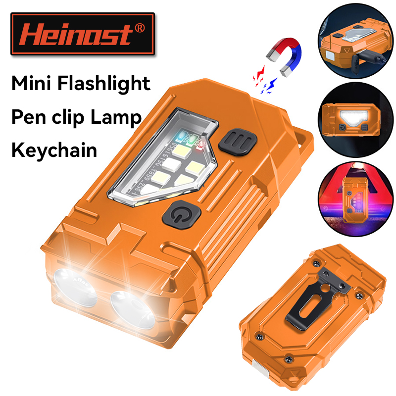 Fishing Kit Compact - سلسلة مفاتيح صغيرة EDC مصباح يدوي