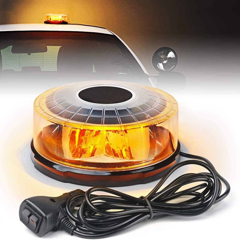 Sos Light Strobe - مصباح طوارئ وامض أصفر بـ 24