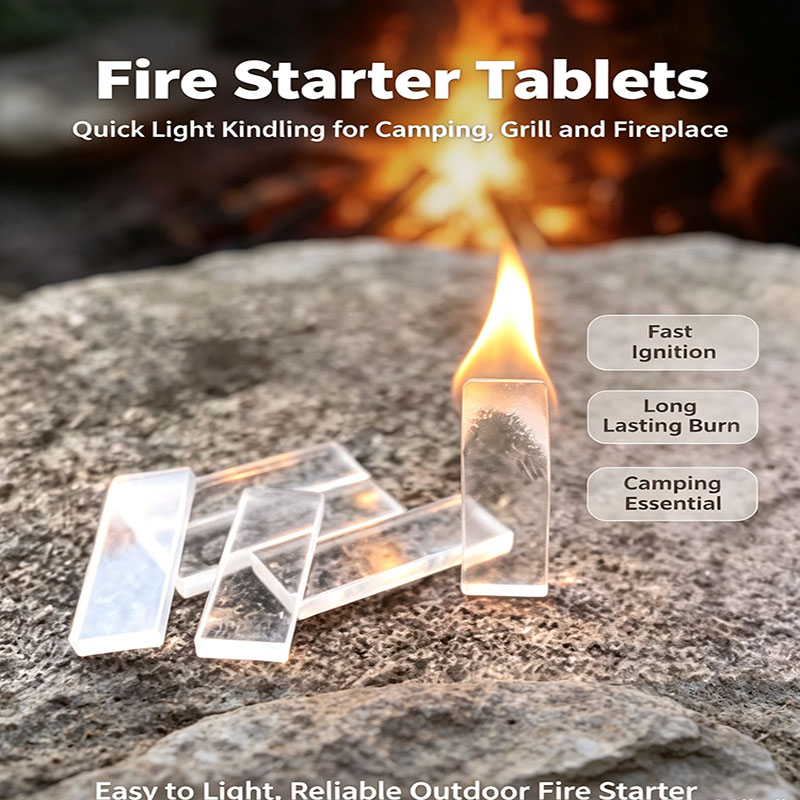Fire Starting Kit - 100 قطعة من مكعبات إشعال النار