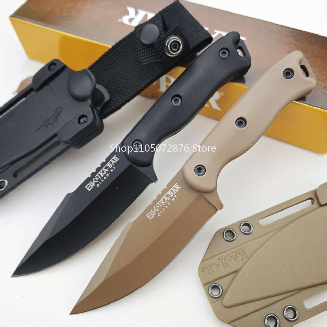 Bushcraft Knife Fixed - سكين BK18 ذو نصل ثابت للاستخدام