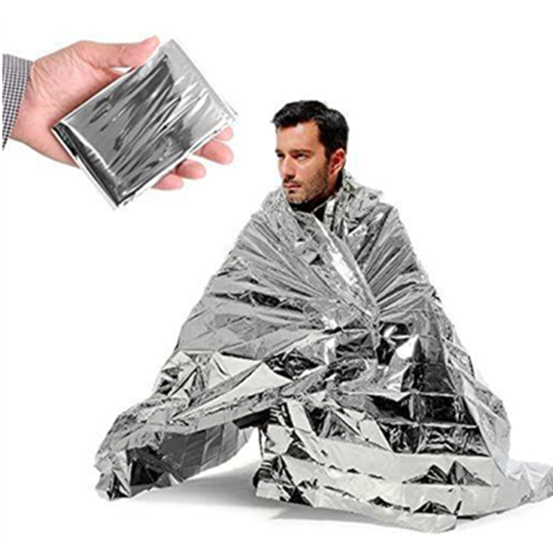 Emergency Mylar Tent - بطانية طوارئ حرارية من رقائق المايلار