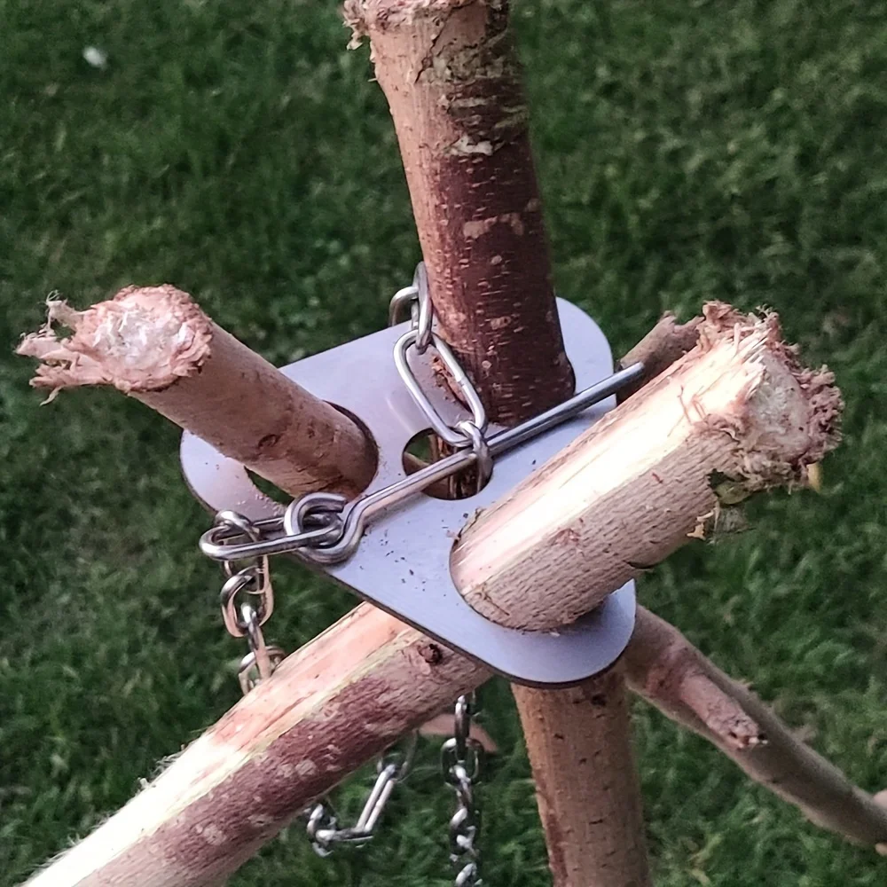 Fire Starting Kit - في الهواء الطلق شواء ترايبود المحمولة