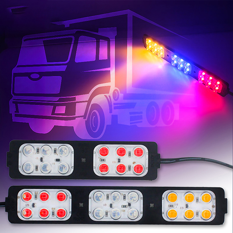 1 قطعة مصباح ليد شاحنة الجانب  - مراجعة Sos Light Strobe وسعره