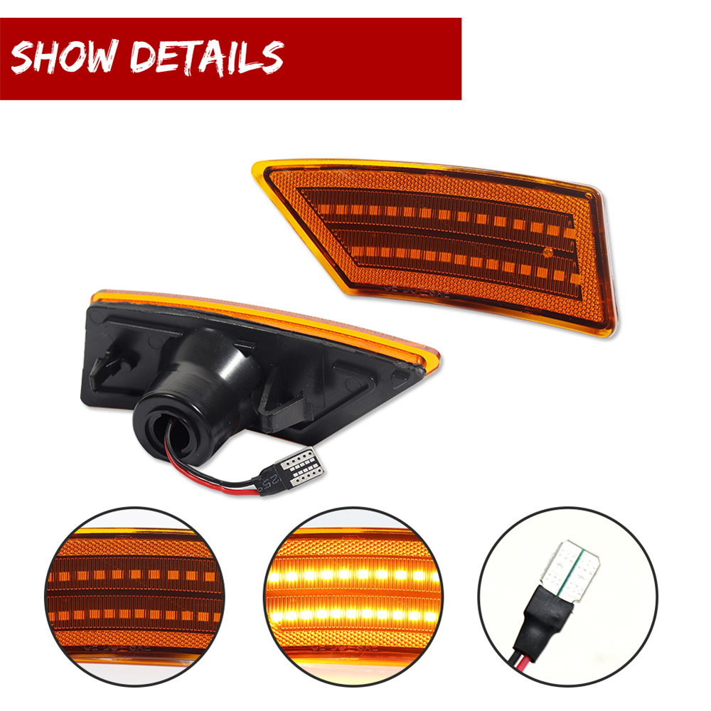 2 قطعة سيارة LED الجانب الأمام - مراجعة Signal Flare Kit وسعره