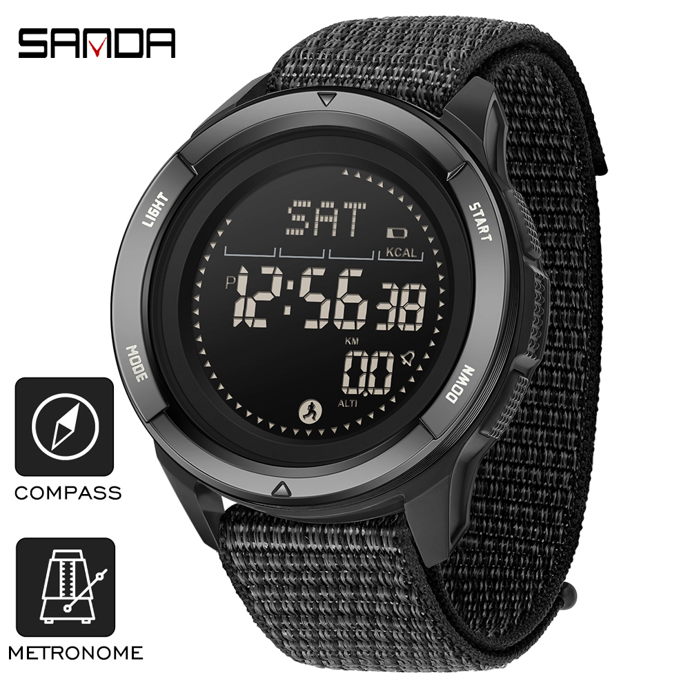 SANDA العلامة التجارية الساعات - مراجعة Compass Lensatic وسعره