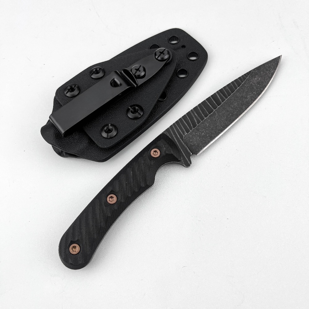 سكين بوشكرافت ذو نصل كامل من ف - مراجعة Bushcraft Knife Fixed وسعره