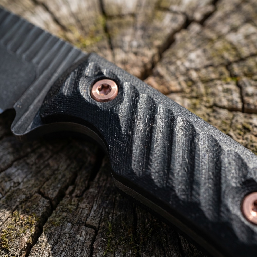 سكين بوشكرافت ذو نصل كامل من ف - مراجعة Bushcraft Knife Fixed وسعره
