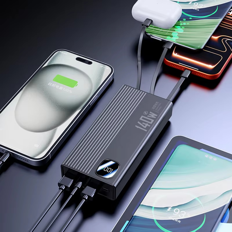 بنك طاقة لينوفو 140 واط 200000 - مراجعة Solar Emergency Charger وسعره
