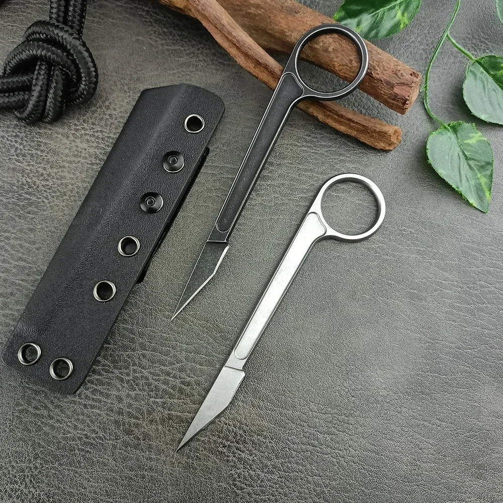 سكين تخييم خارجي محمول وخفيف ا - مراجعة Bushcraft Knife Fixed وسعره