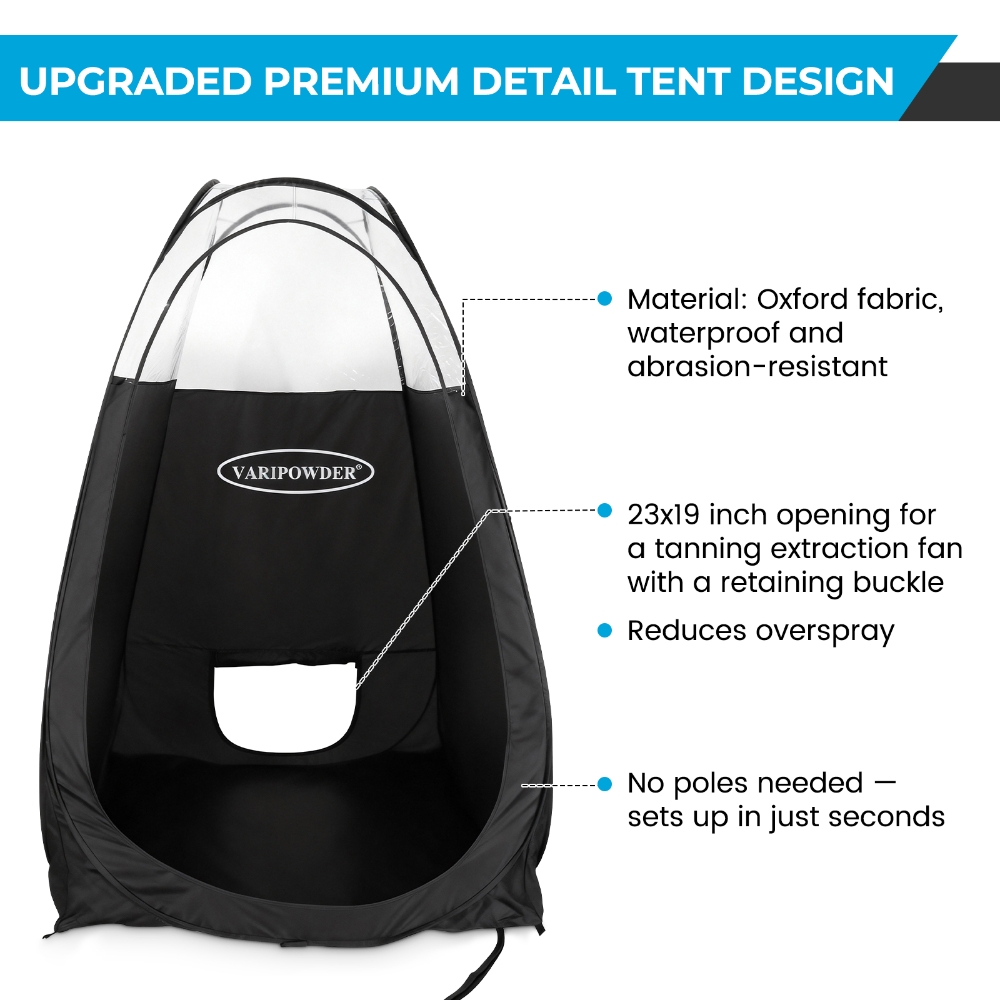 خيمة سوداء للتسمير بالرش، محمو - مراجعة Emergency Mylar Tent وسعره