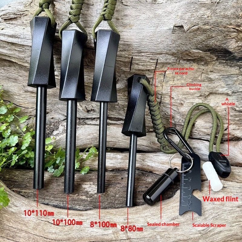أداة إشعال النار للنجاة من بير - مراجعة Magnesium Fire Starter وسعره