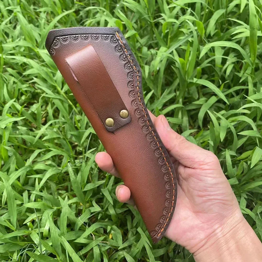 22 سنتيمتر شفرة مثبتة سكين غمد - مراجعة Bushcraft Knife Fixed وسعره