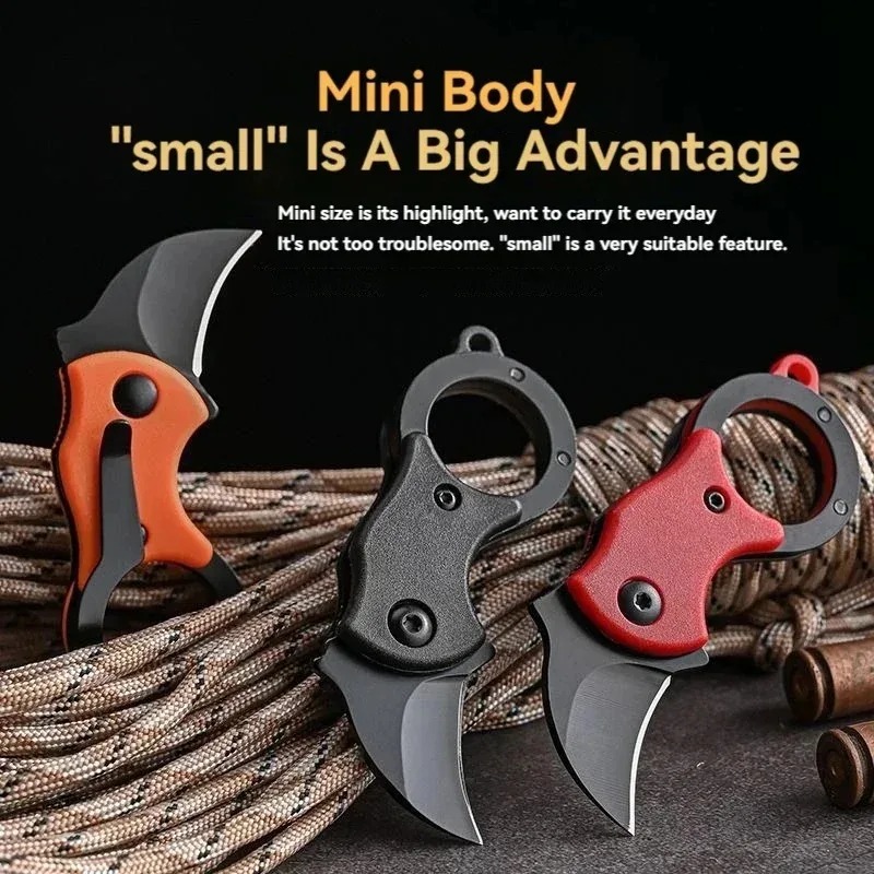 سكين جيب صغير محمول من الفولاذ - مراجعة Bushcraft Knife Fixed وسعره