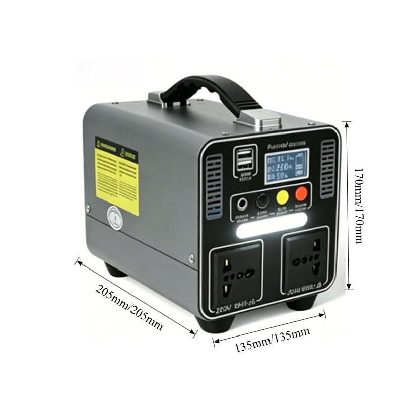 محطة طاقة محمولة 300 واط 166.5 - مراجعة Solar Emergency Charger وسعره