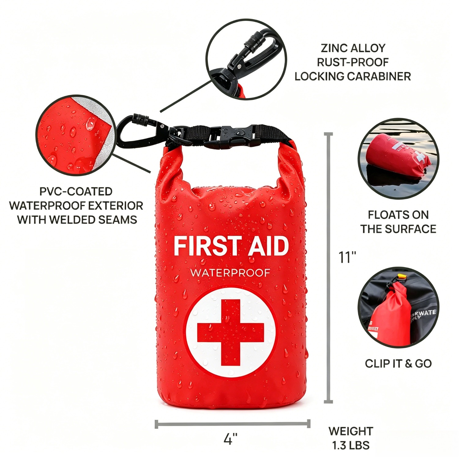 حقيبة إسعافات أولية مقاومة للم - مراجعة Bivy Bag Emergency وسعره