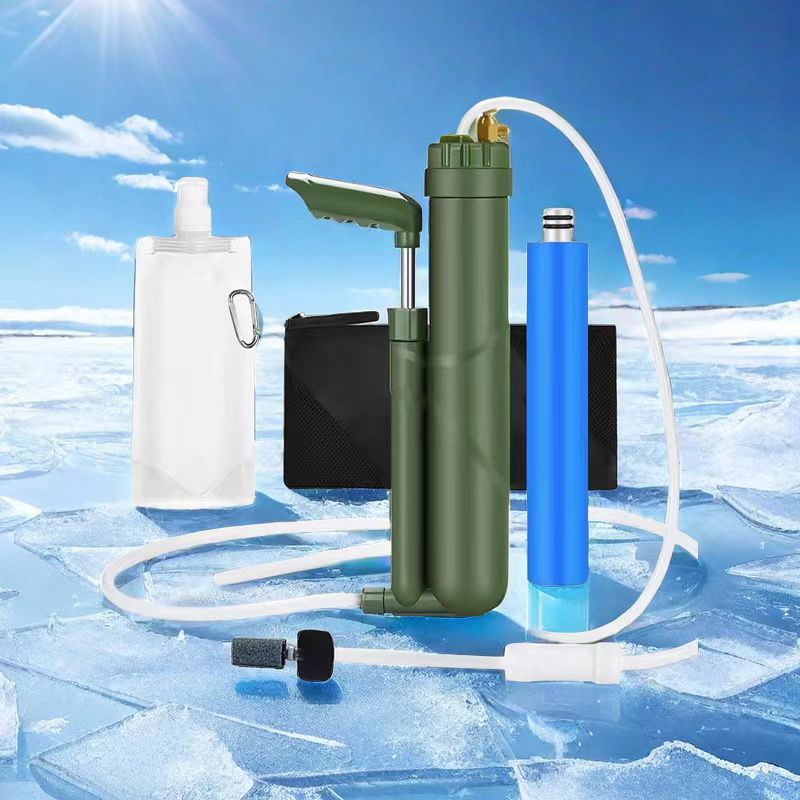 فلتر مياه محمول Filterwell لتن - مراجعة Water Purification Straw وسعره