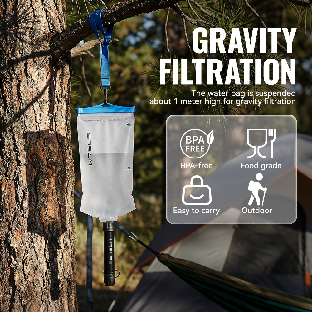 جهاز تنقية المياه المحمول WREL - مراجعة Water Purification Straw وسعره