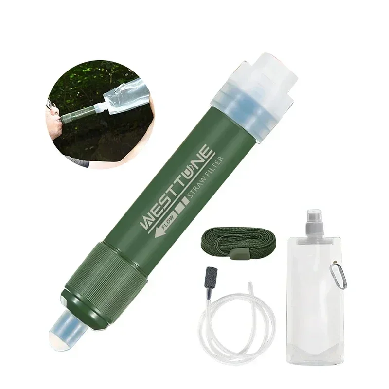 Westtune في الهواء الطلق التخي - مراجعة Water Purification Straw وسعره