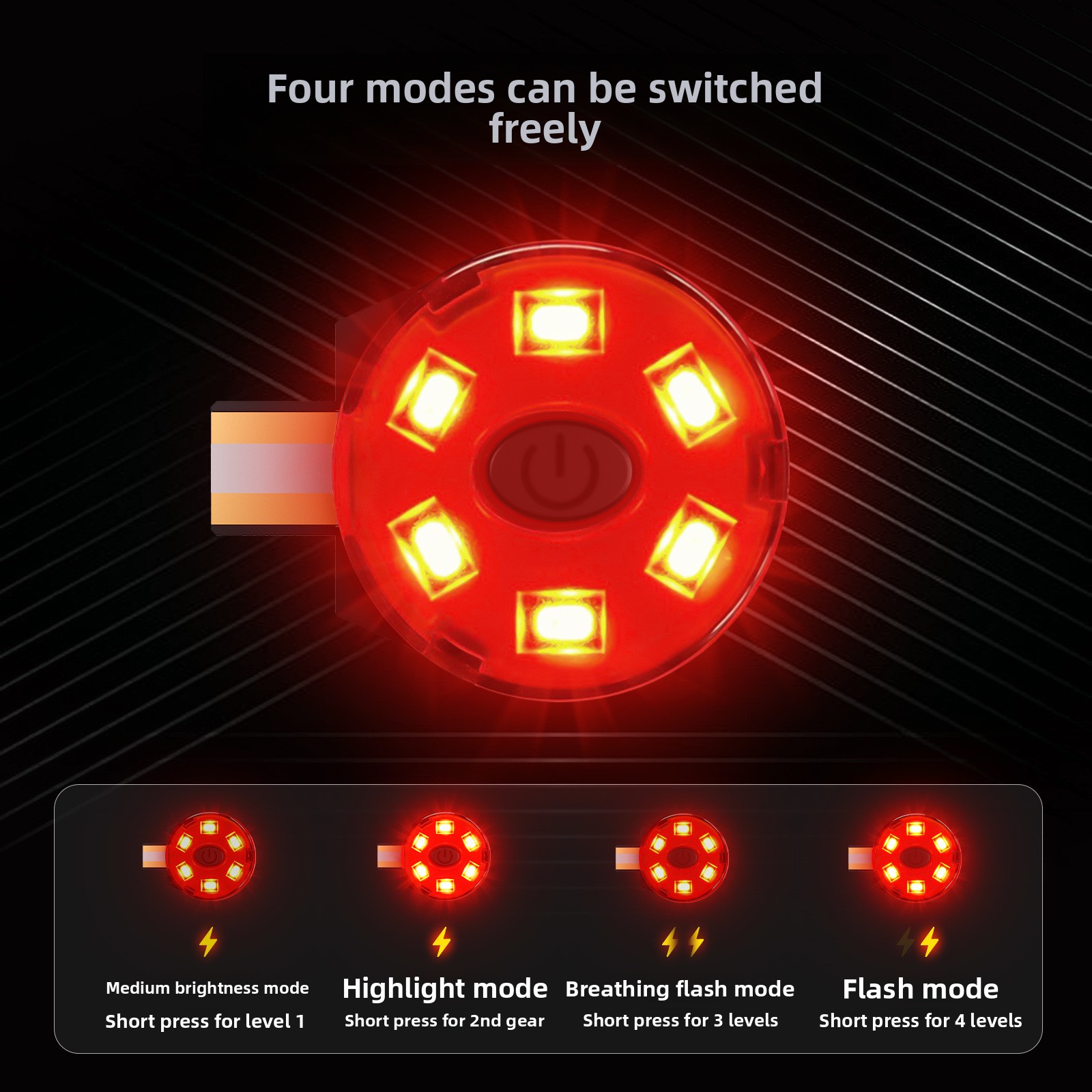 ضوء خلفي LED قابل لإعادة الشحن - مراجعة Sos Light Strobe وسعره