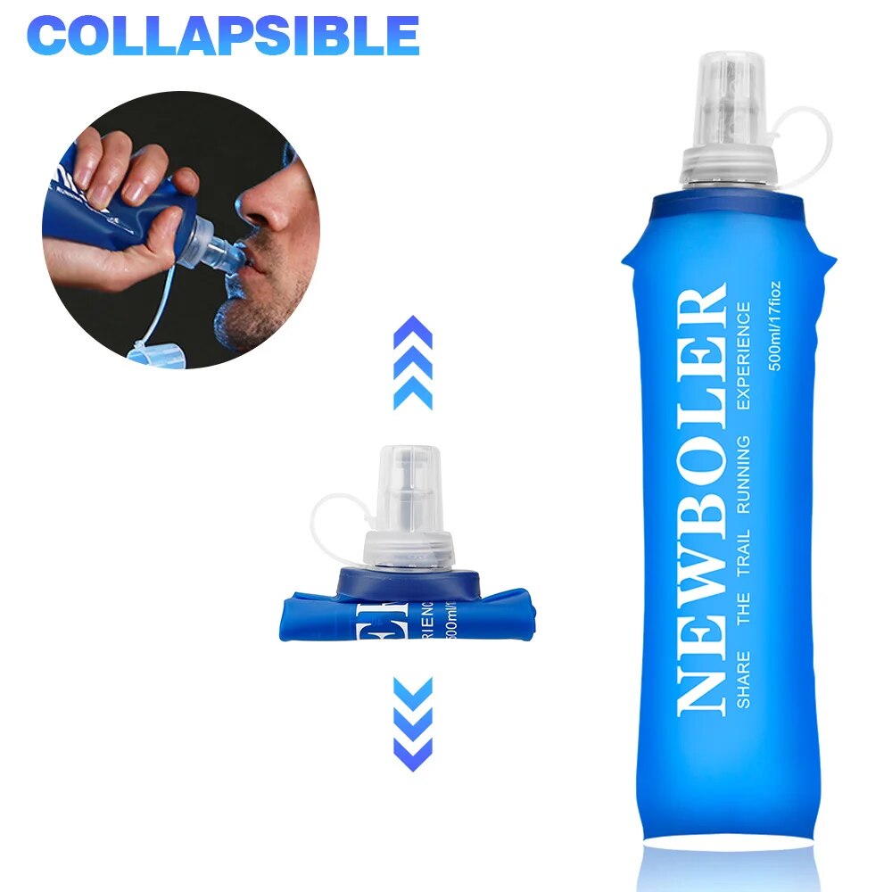 زجاجة ماء قابلة للطي من البولي - مراجعة Water Bag Collapsible وسعره