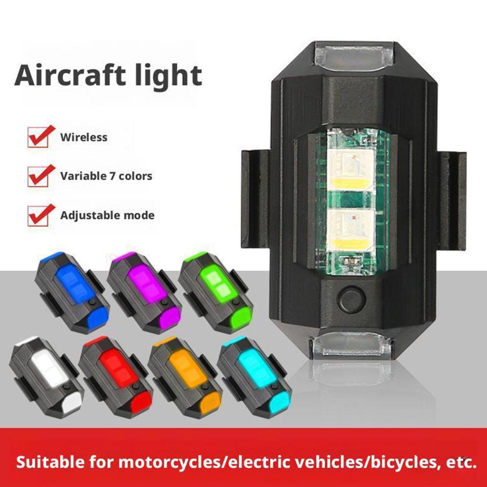 2 قطعة أضواء LED صغيرة ستروب د - مراجعة Sos Light Strobe وسعره