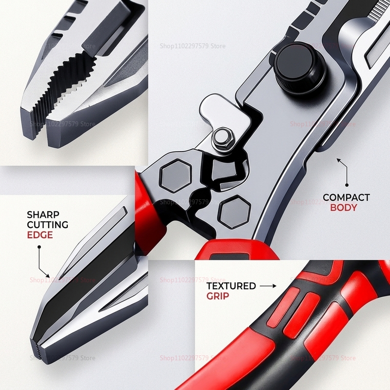 مقص كهربائي متعدد الوظائف، أدا - مراجعة Multi Tool Plier وسعره