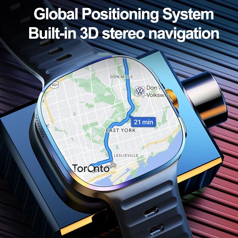 4G/5G Smartwatch 2.4 بوصة 720* - مراجعة Compass Lensatic وسعره